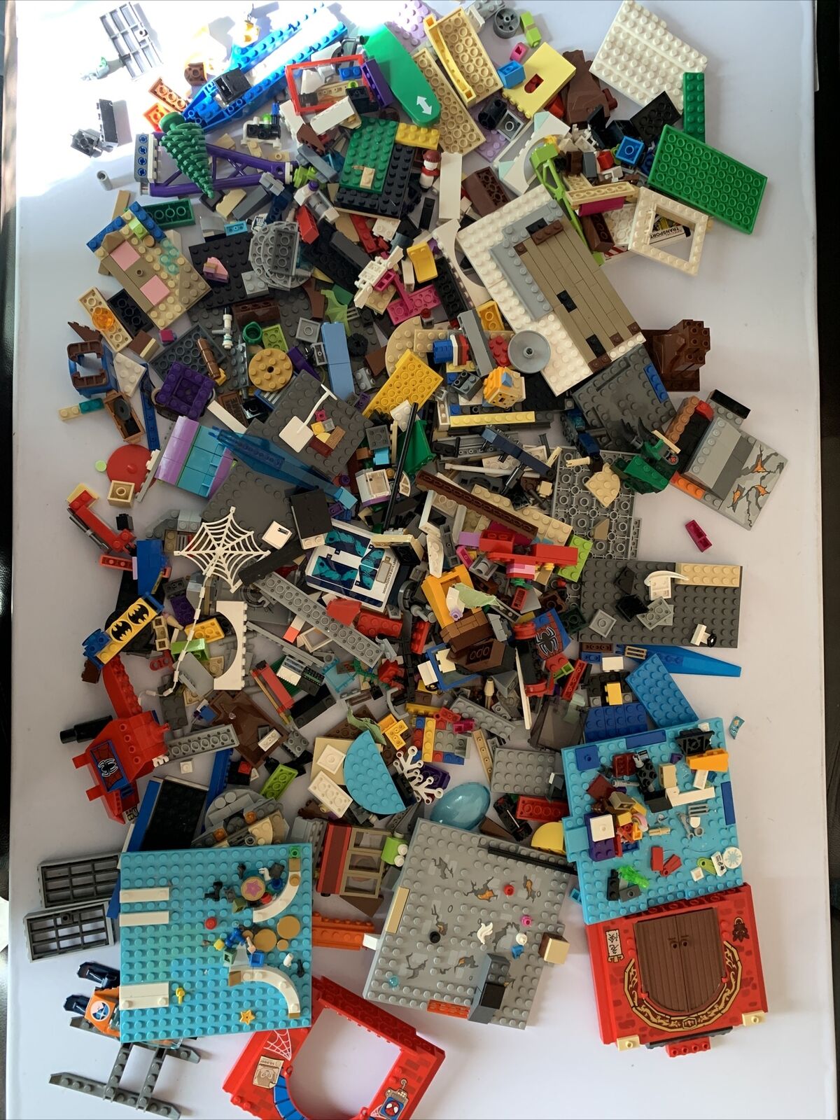 Lego Bulk Lot Spider-Man Technic City Friends Genuine 1.9kg