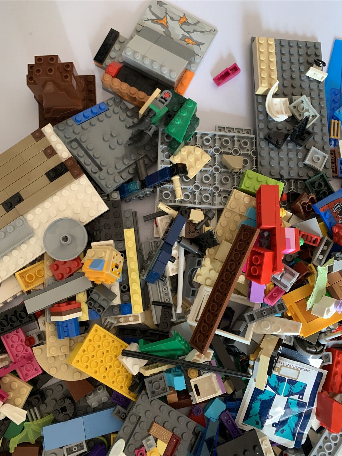 Lego Bulk Lot Spider-Man Technic City Friends Genuine 1.9kg