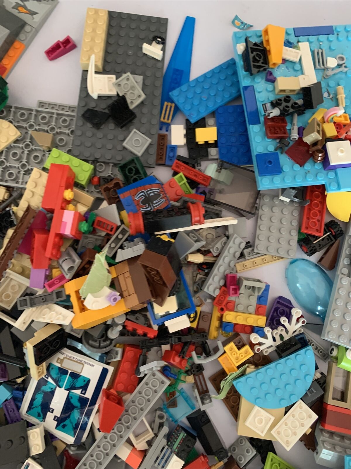 Lego Bulk Lot Spider-Man Technic City Friends Genuine 1.9kg