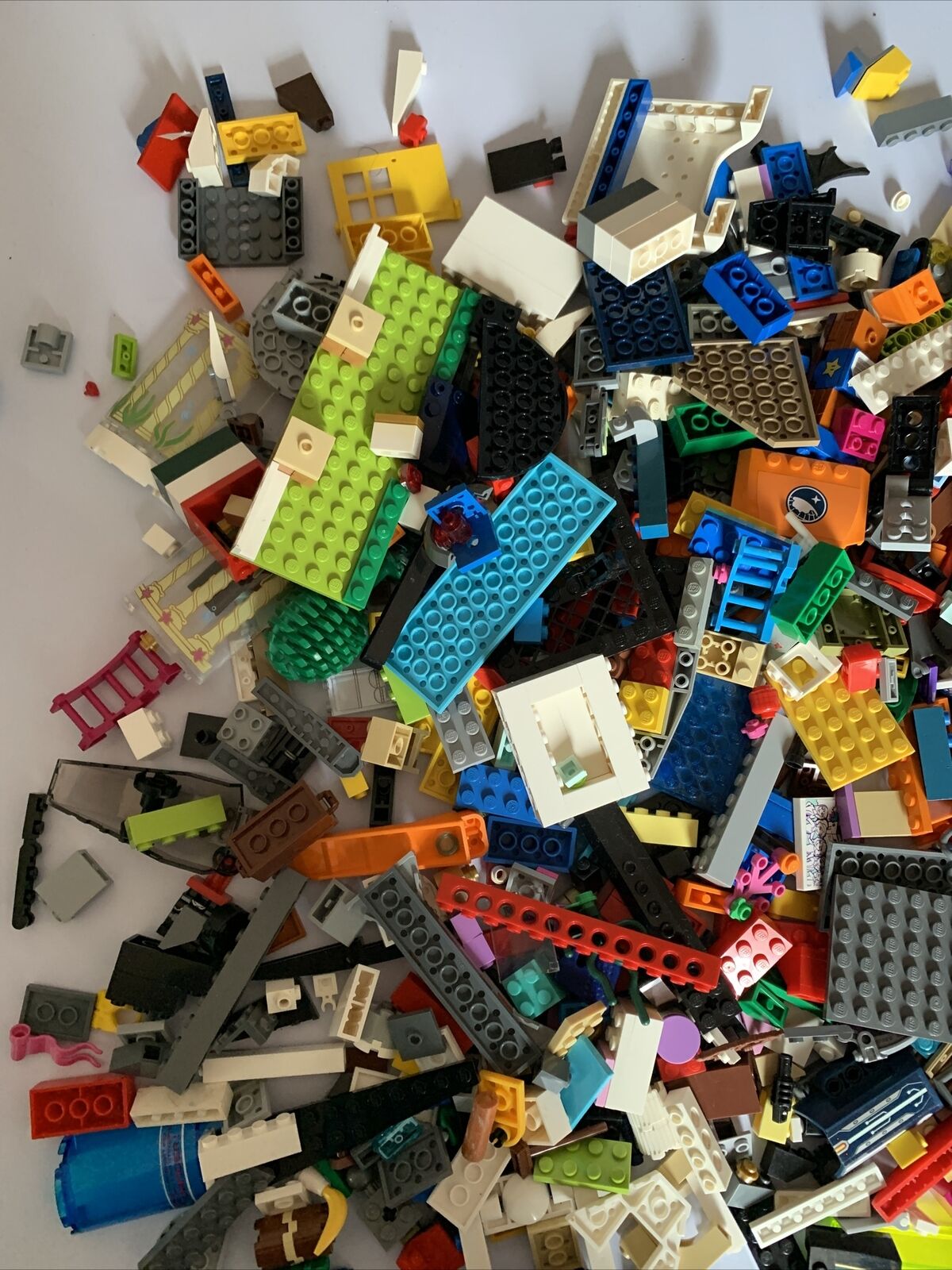 Lego Bulk Lot Technic Friends Marvel Genuine Variety Pieces 1.91kg