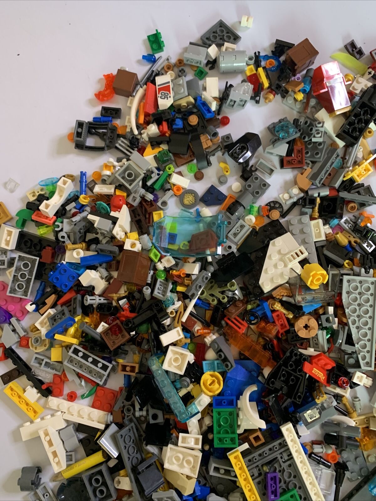 Genuine Lego Bulk Lot Small Pieces Variety 1.345kg