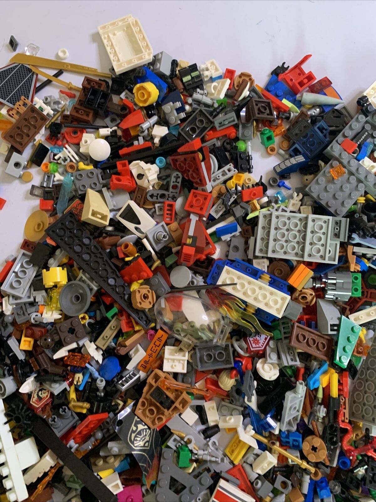 Genuine Lego Bulk Lot Small Pieces Variety 1.345kg