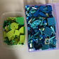 Lego Bulk lot Blue & Green Genuine Pieces 640g