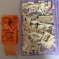 Lego Bulk Lot White & Orange Friends 385g