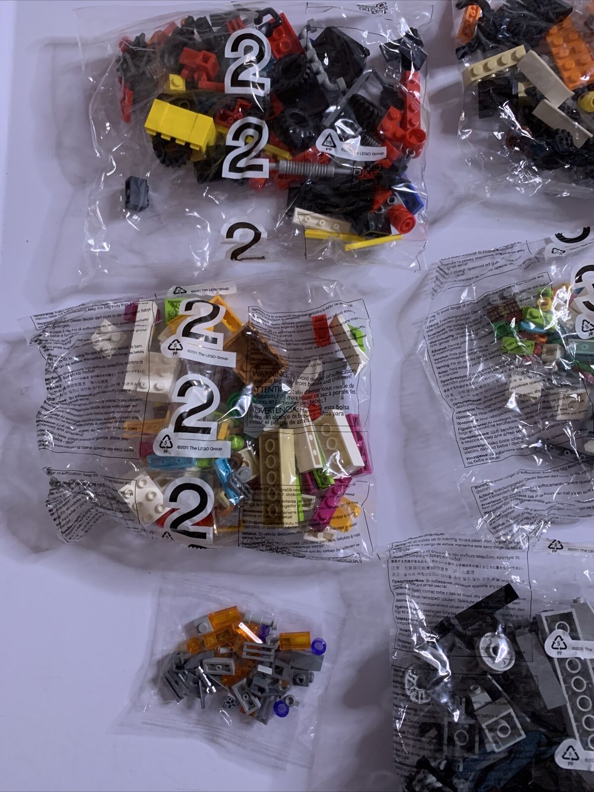 Lego Bulk New unopened Packs 775g Genuine