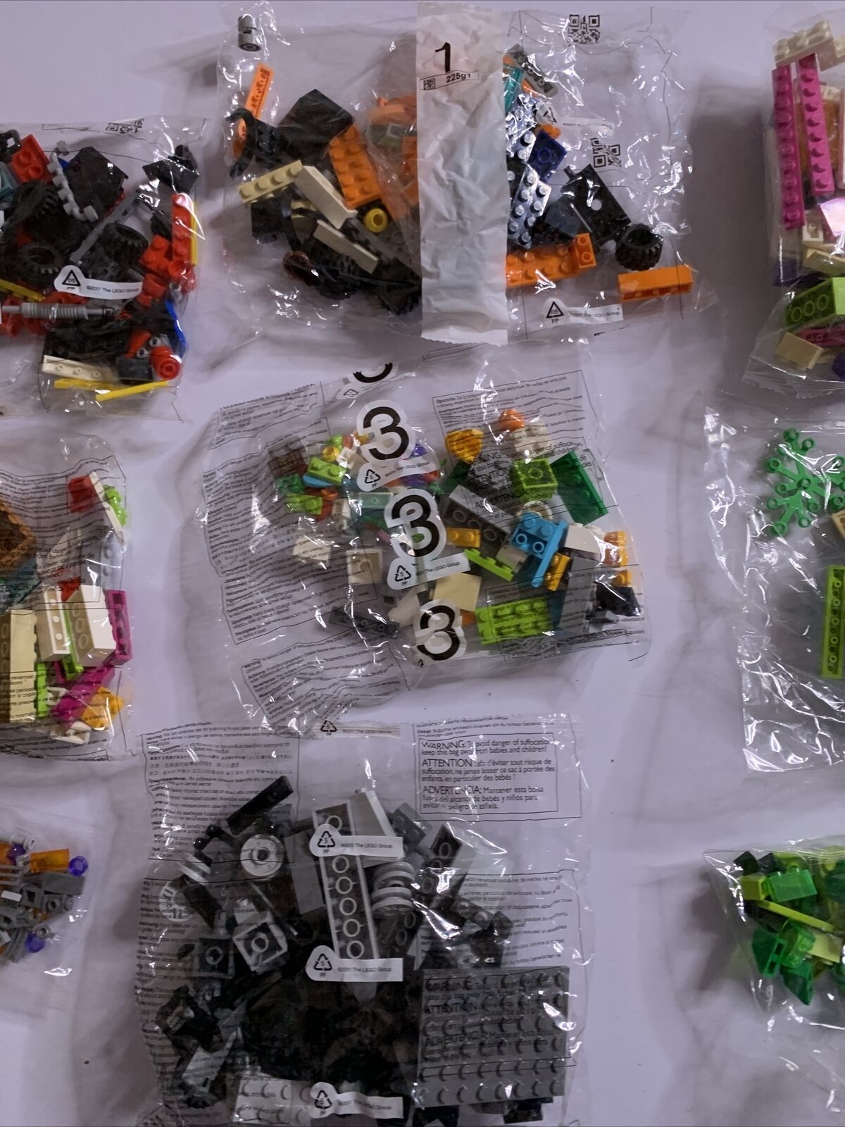 Lego Bulk New unopened Packs 775g Genuine