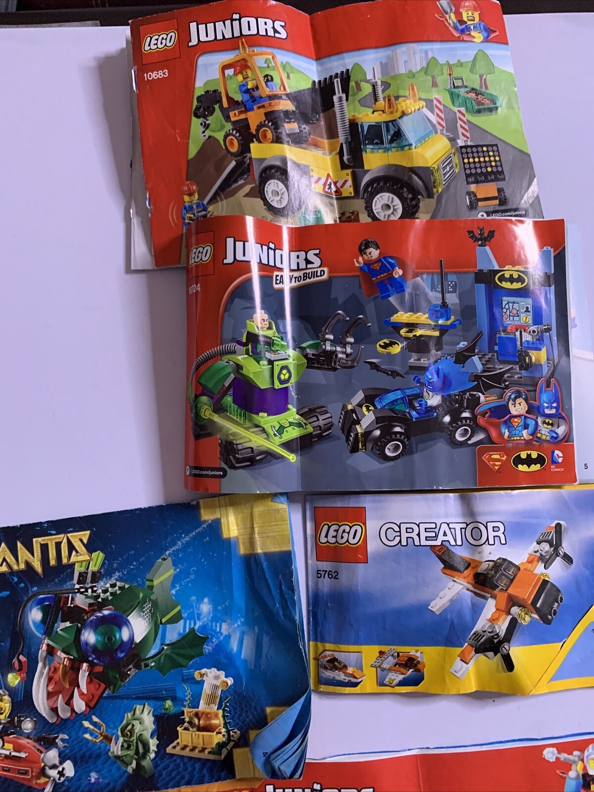 Genuine Lego Bulk Manuals Friends City Creator