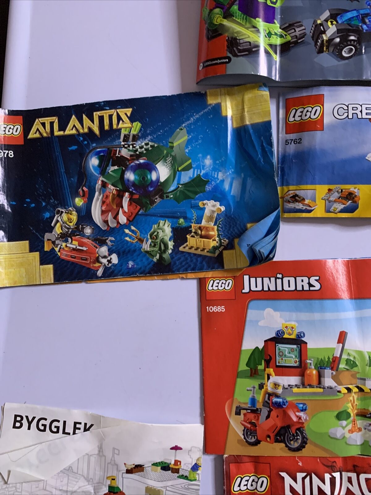 Genuine Lego Bulk Manuals Friends City Creator