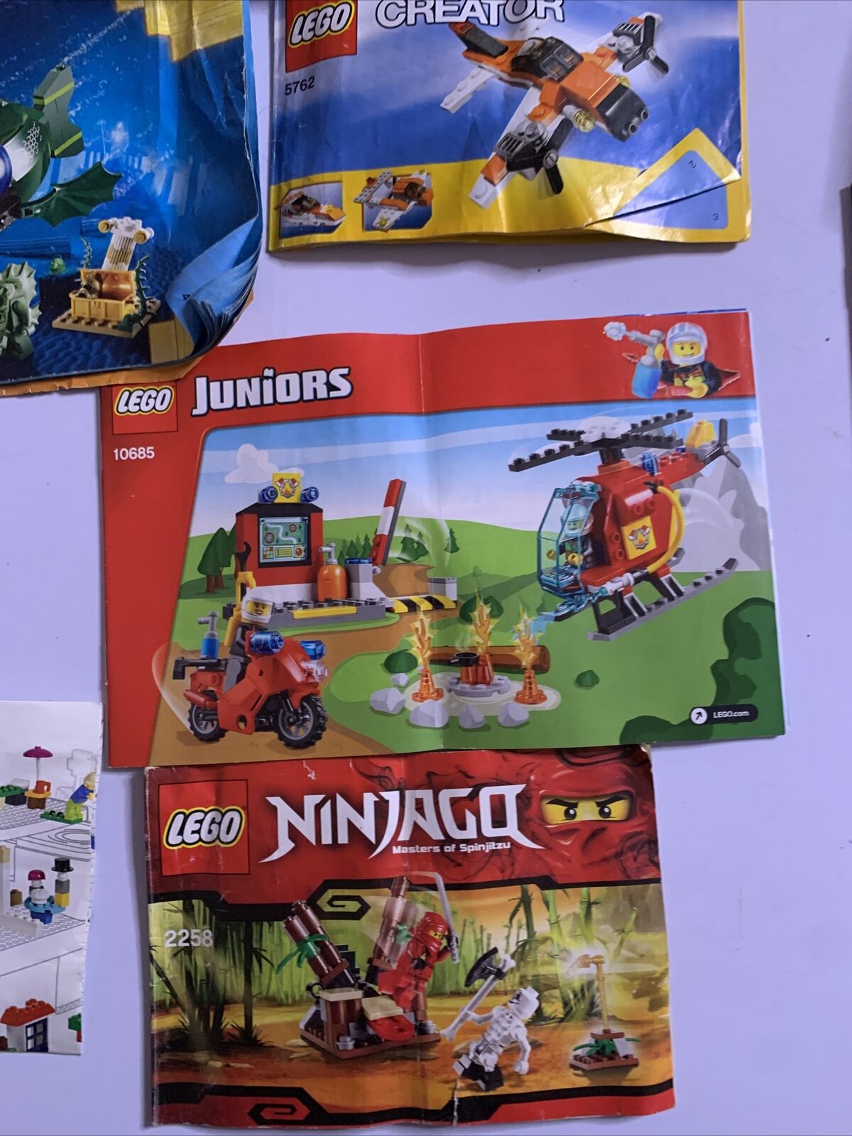 Genuine Lego Bulk Manuals Friends City Creator