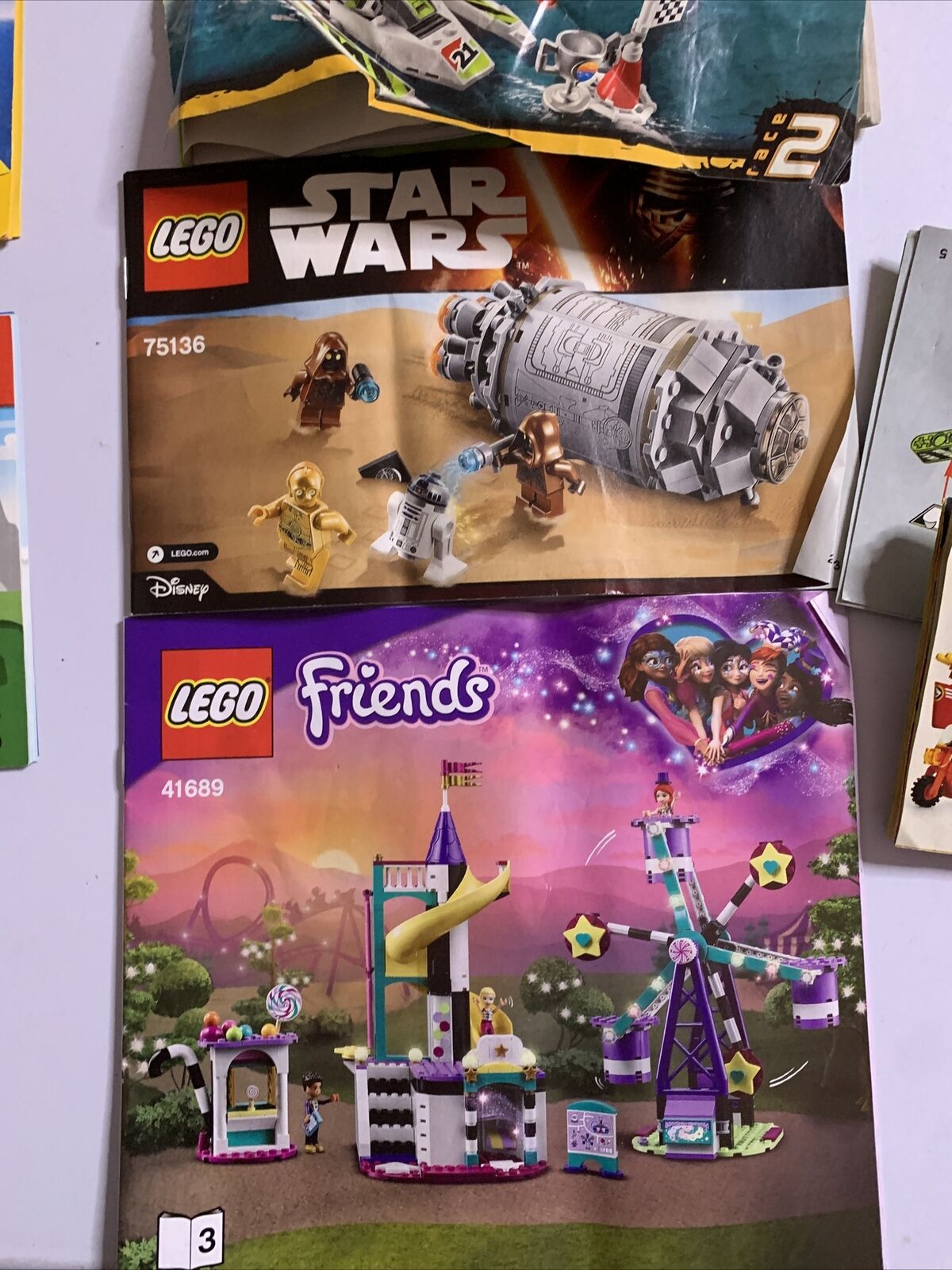 Genuine Lego Bulk Manuals Friends City Creator