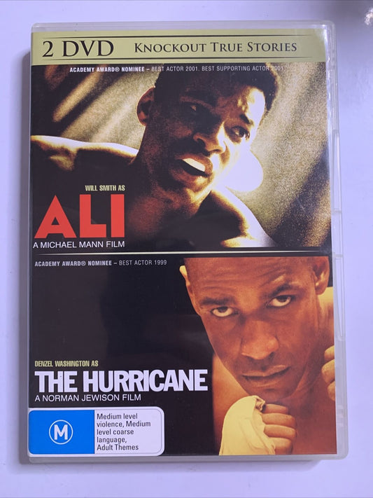 Ali  / The Hurricane (DVD, 2001) Denzel Washington, Will Smith Region 4