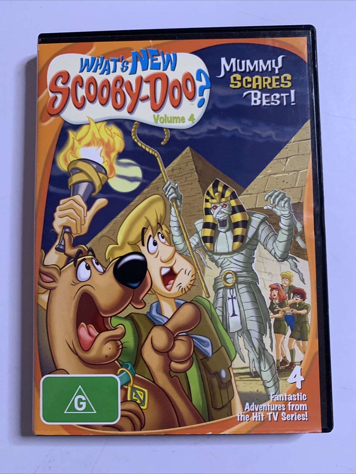 What's New Scooby Doo? - Mummy Scares Best  (DVD, 2002) Region 4