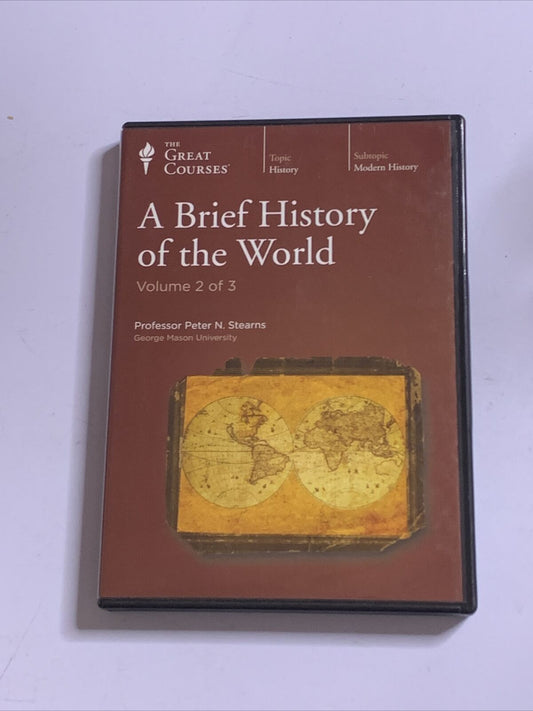A Brief History of the World Volume 2 - Great Courses Audiobook CD 6-Disc Set