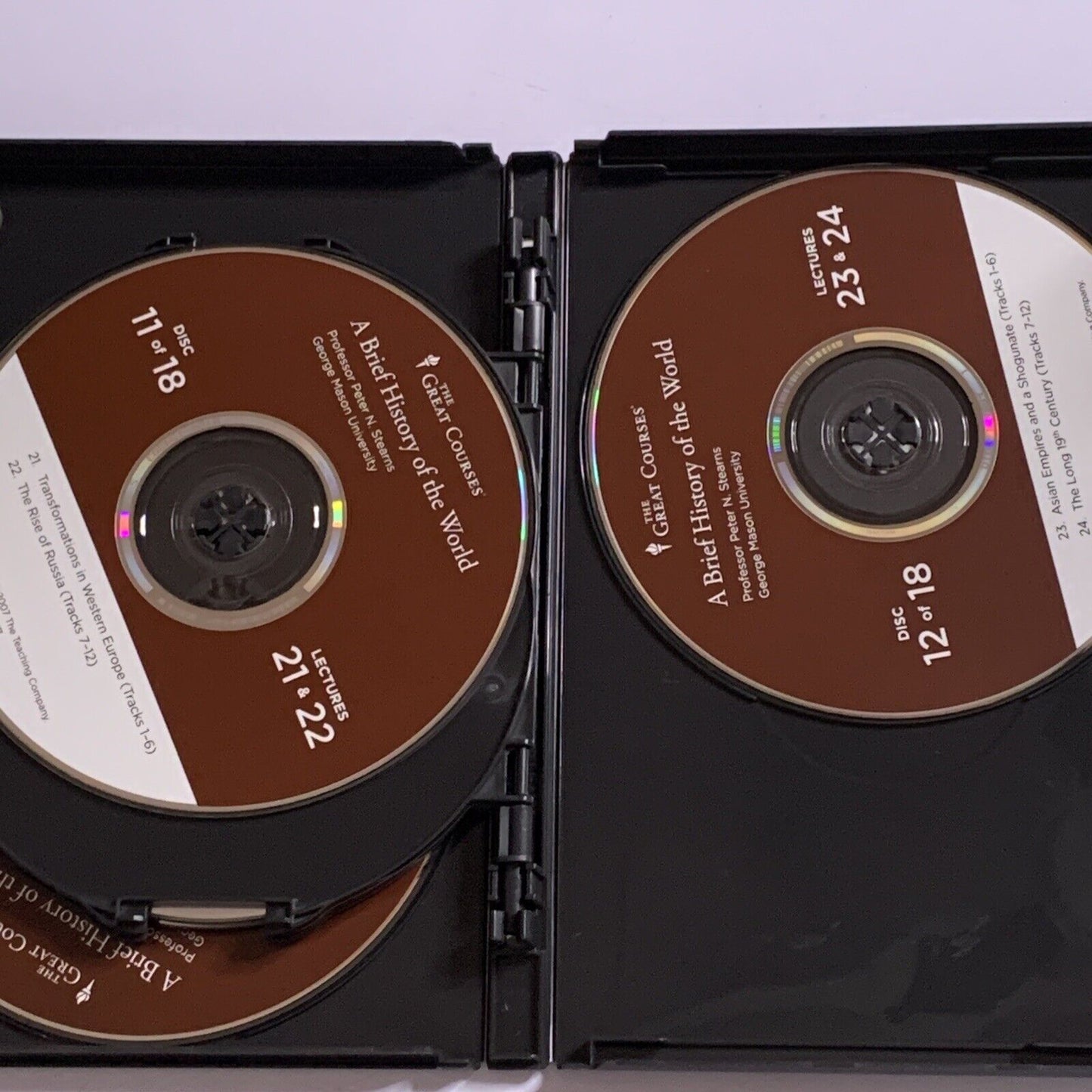 A Brief History of the World Volume 2 - Great Courses Audiobook CD 6-Disc Set