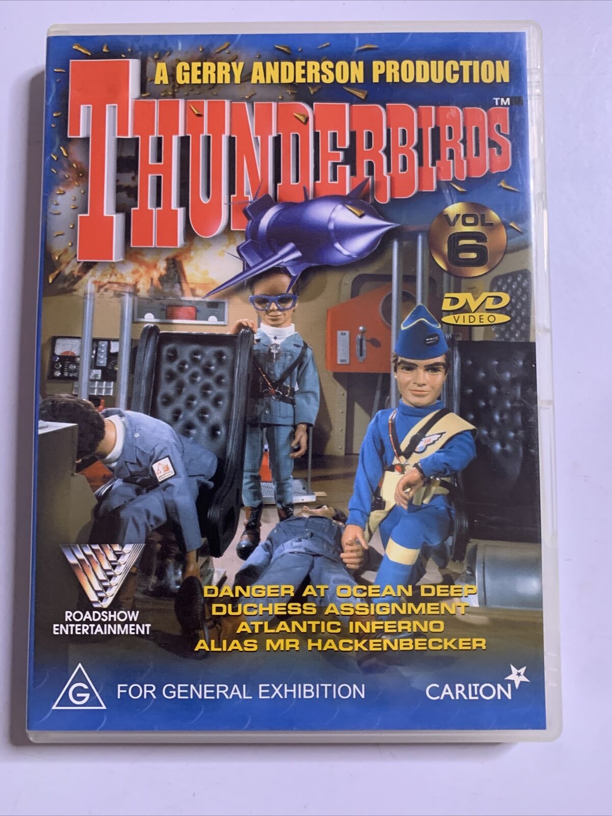 Thunderbirds Vol 6 (DVD, 1965) Region 4