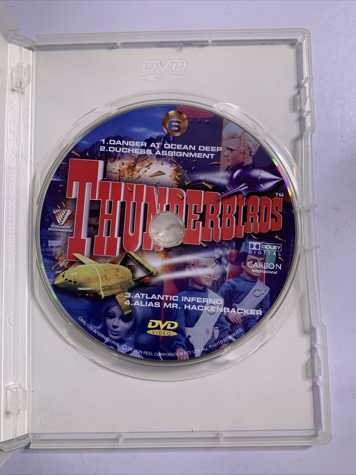 Thunderbirds Vol 6 (DVD, 1965) Region 4