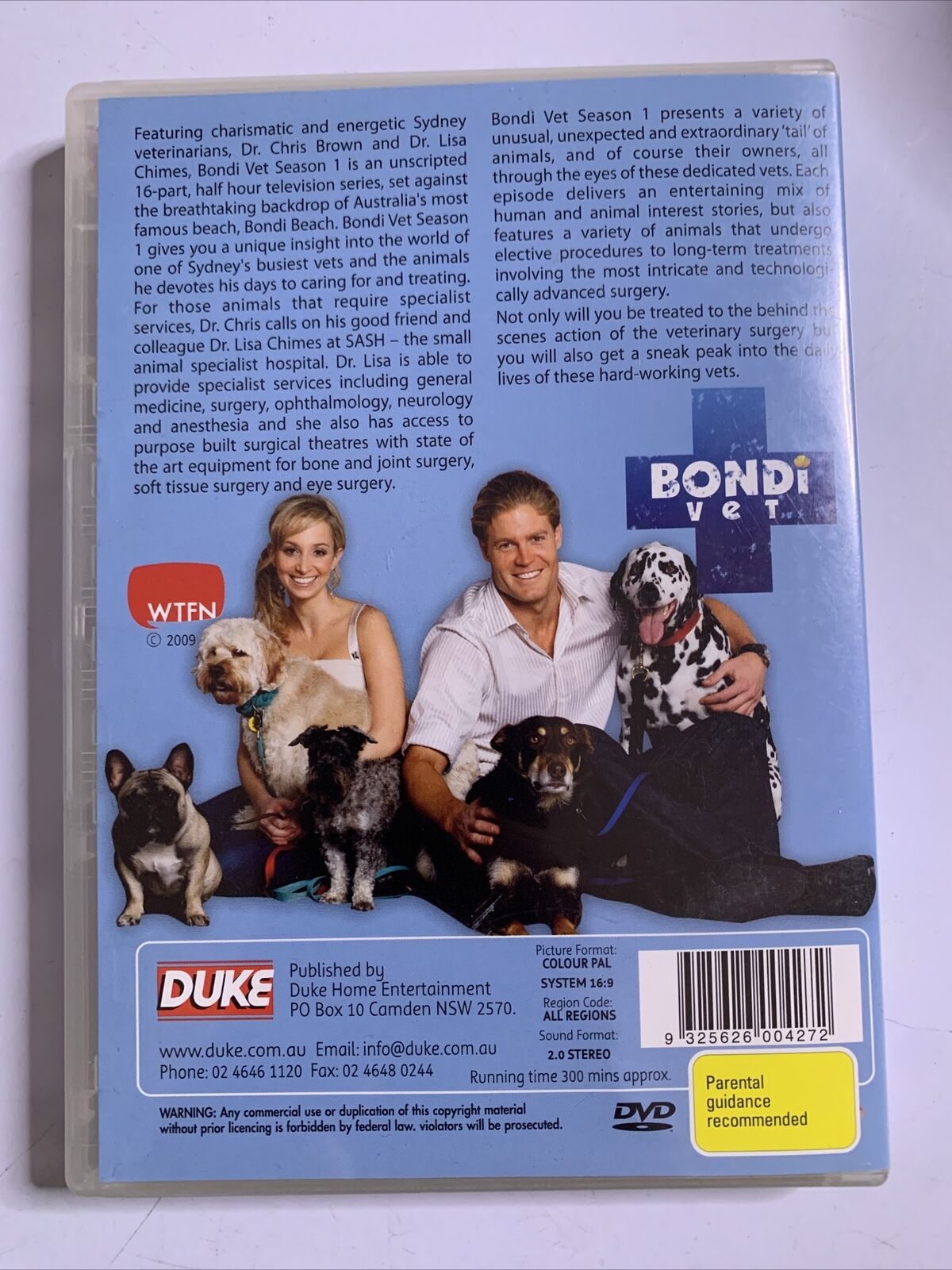 Bondi Vet - Season 1 (DVD, 2009) All Regions