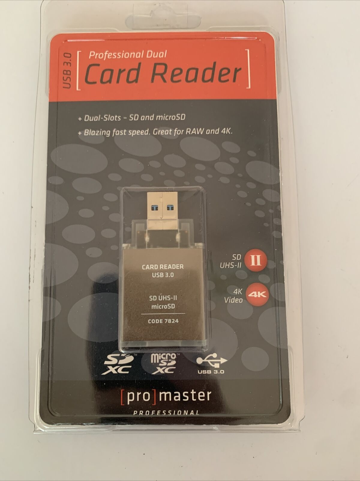 Professional Dual Card Reader SD Micro SD  NEW