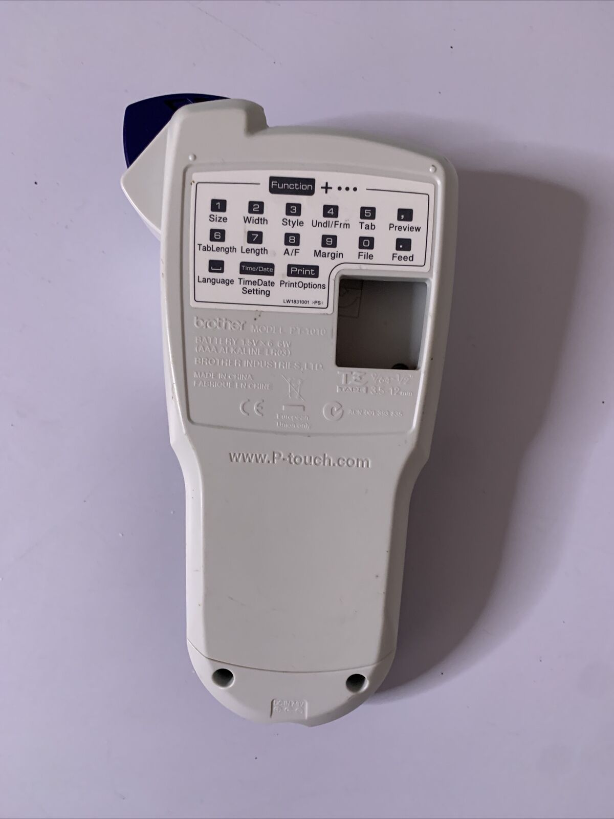 Brother P-Touch PT-1010 Label Maker