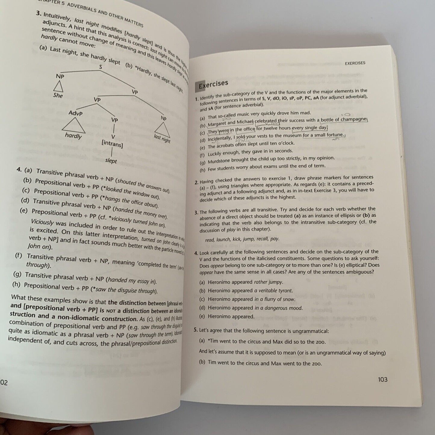 Analysing Sentences - An Introduction To English Syntax by Noel Burton-Roberts