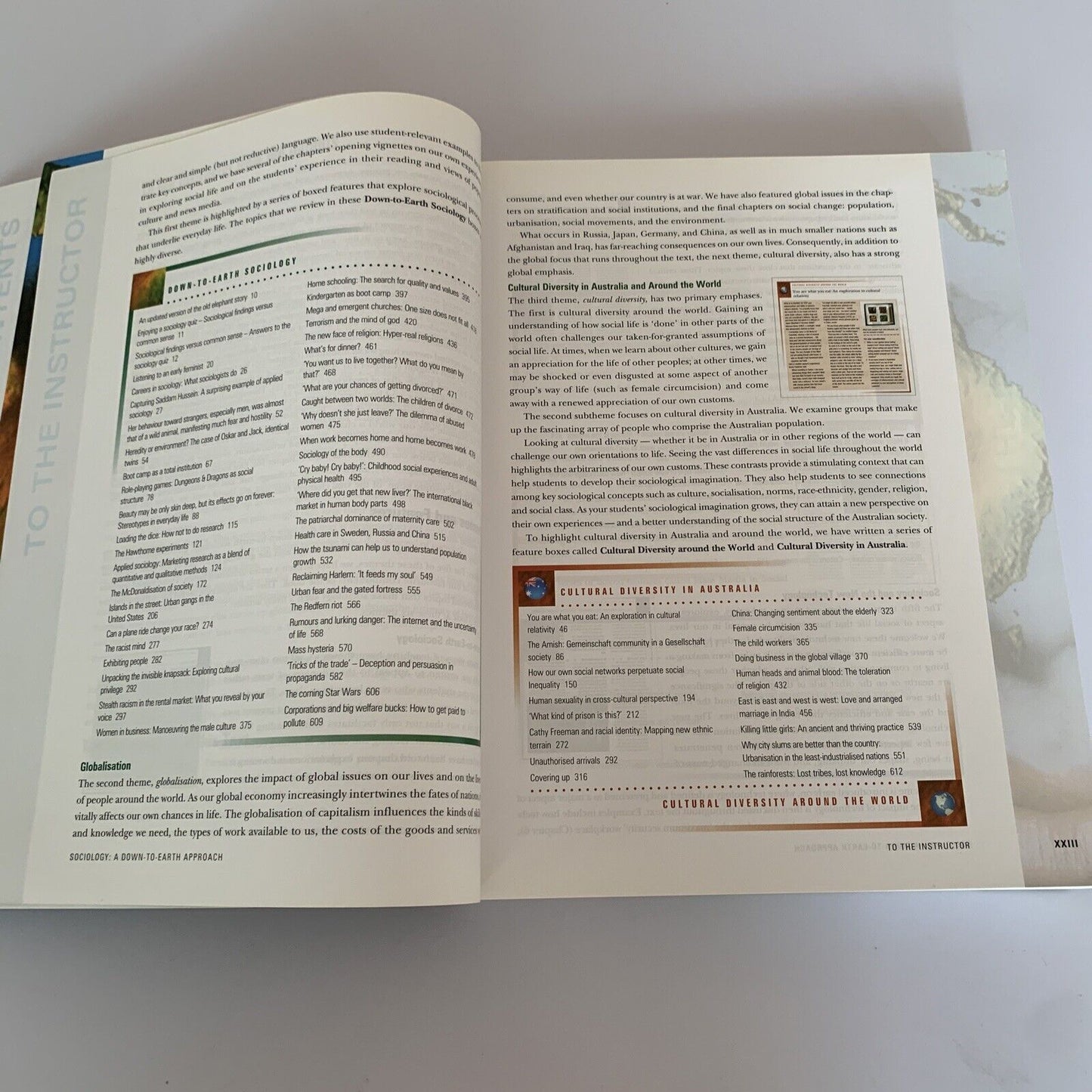Sociology - A Down to Earth Approach Australian Edition Book