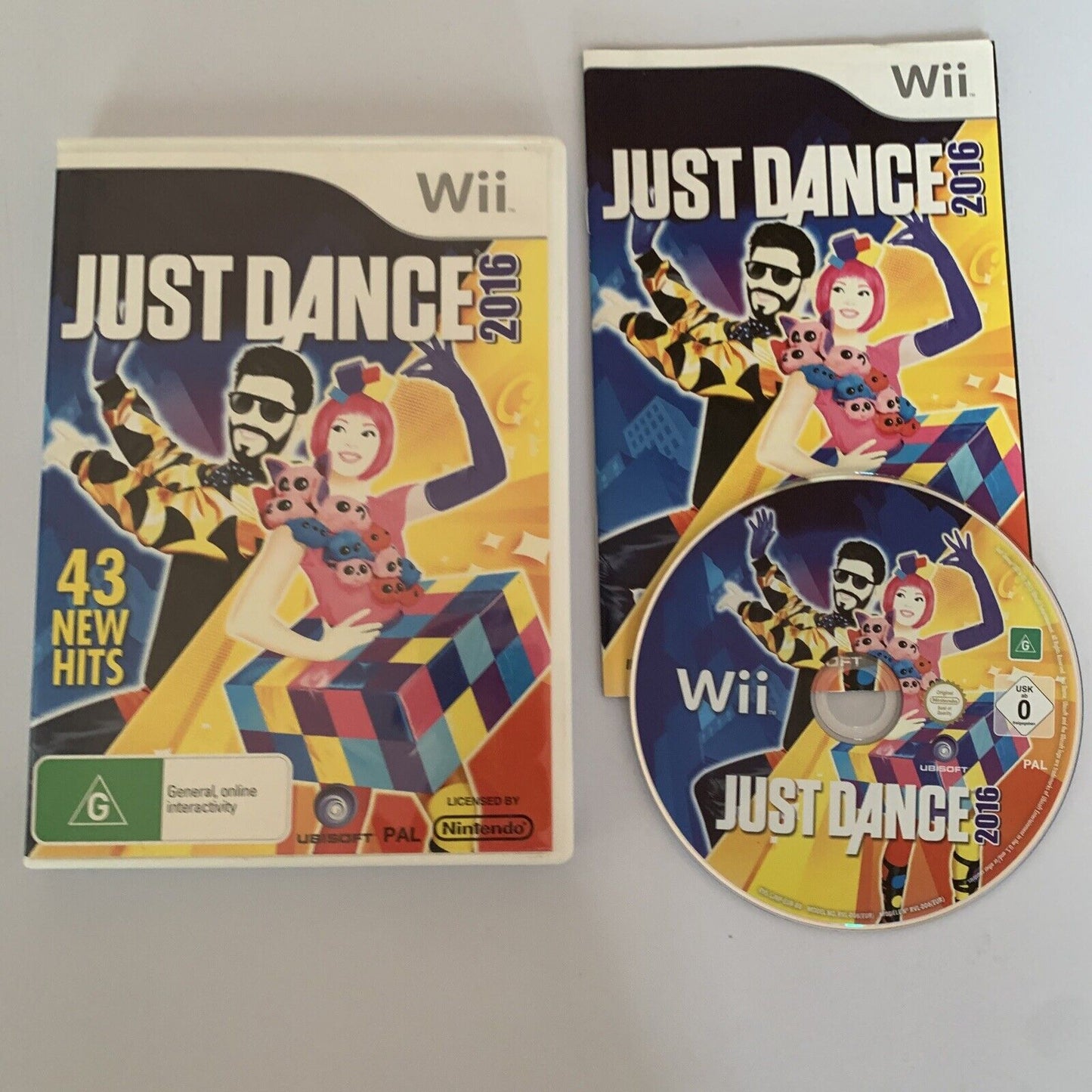 Just Dance 2016 - Nintendo Wii PAL Game Complete