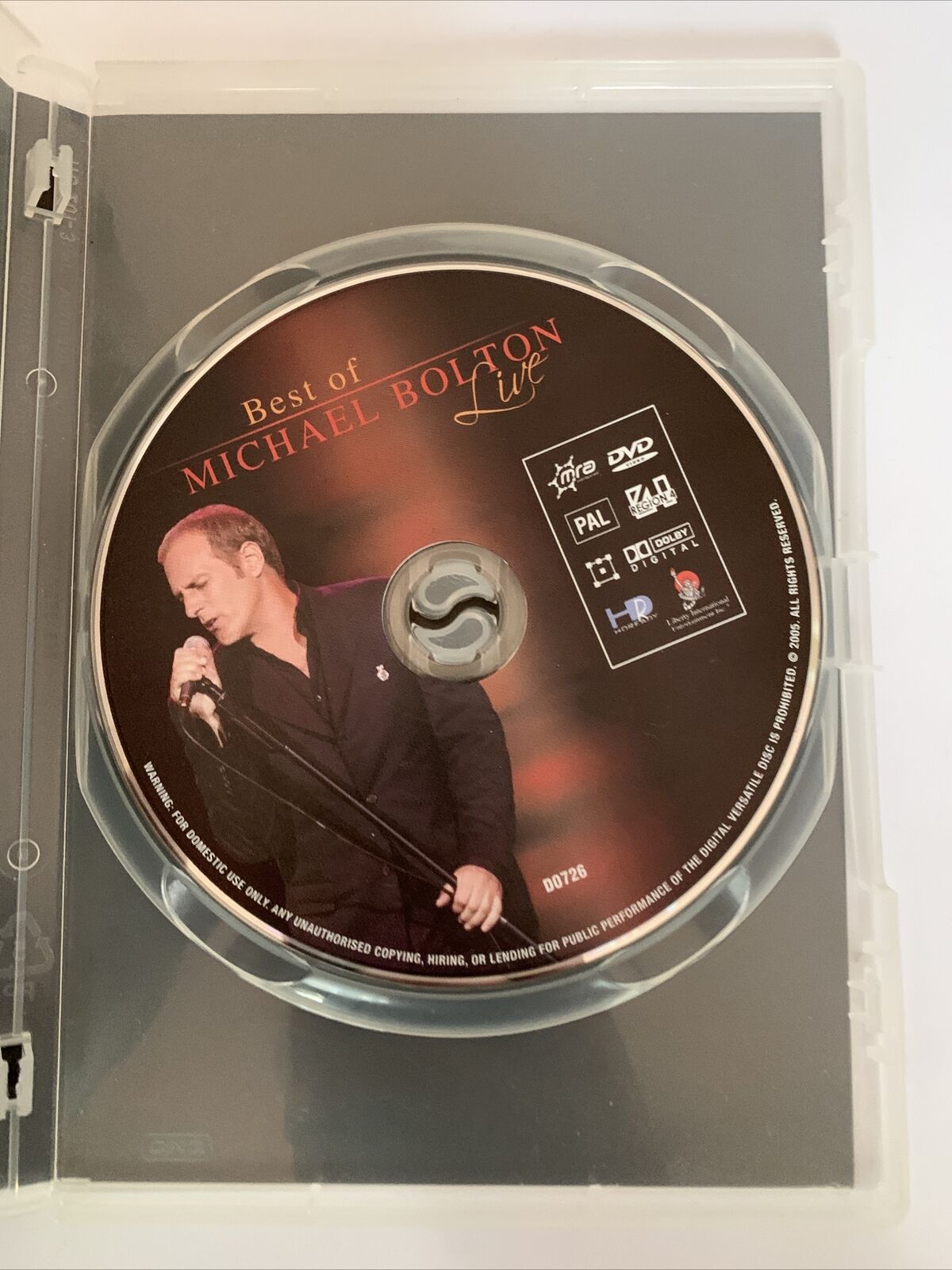 Michael Bolton - The Best Of Michael Bolton (DVD, 2004) Region 4