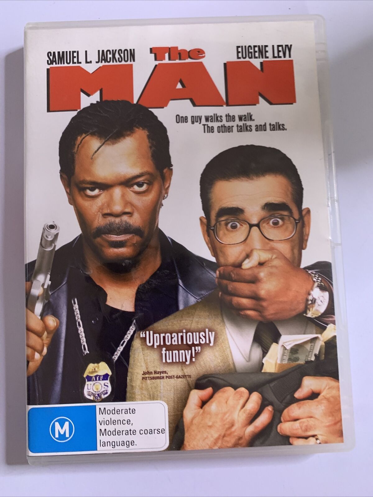 The Man (DVD, 2005) Eugene Levy, Luke Goss, Samuel L. Jackson Region 4 Comedy