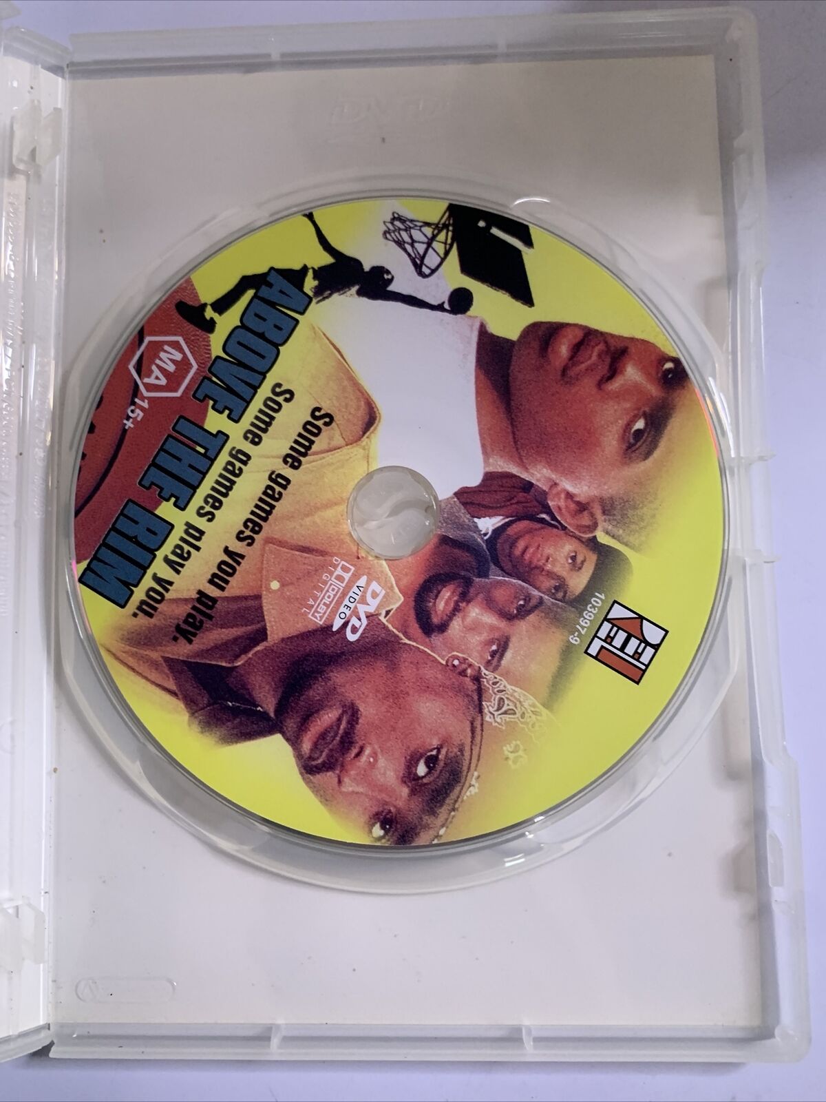 Above The Rim (DVD, 1994) Duane Martin, Tupac Shakur  Region 4