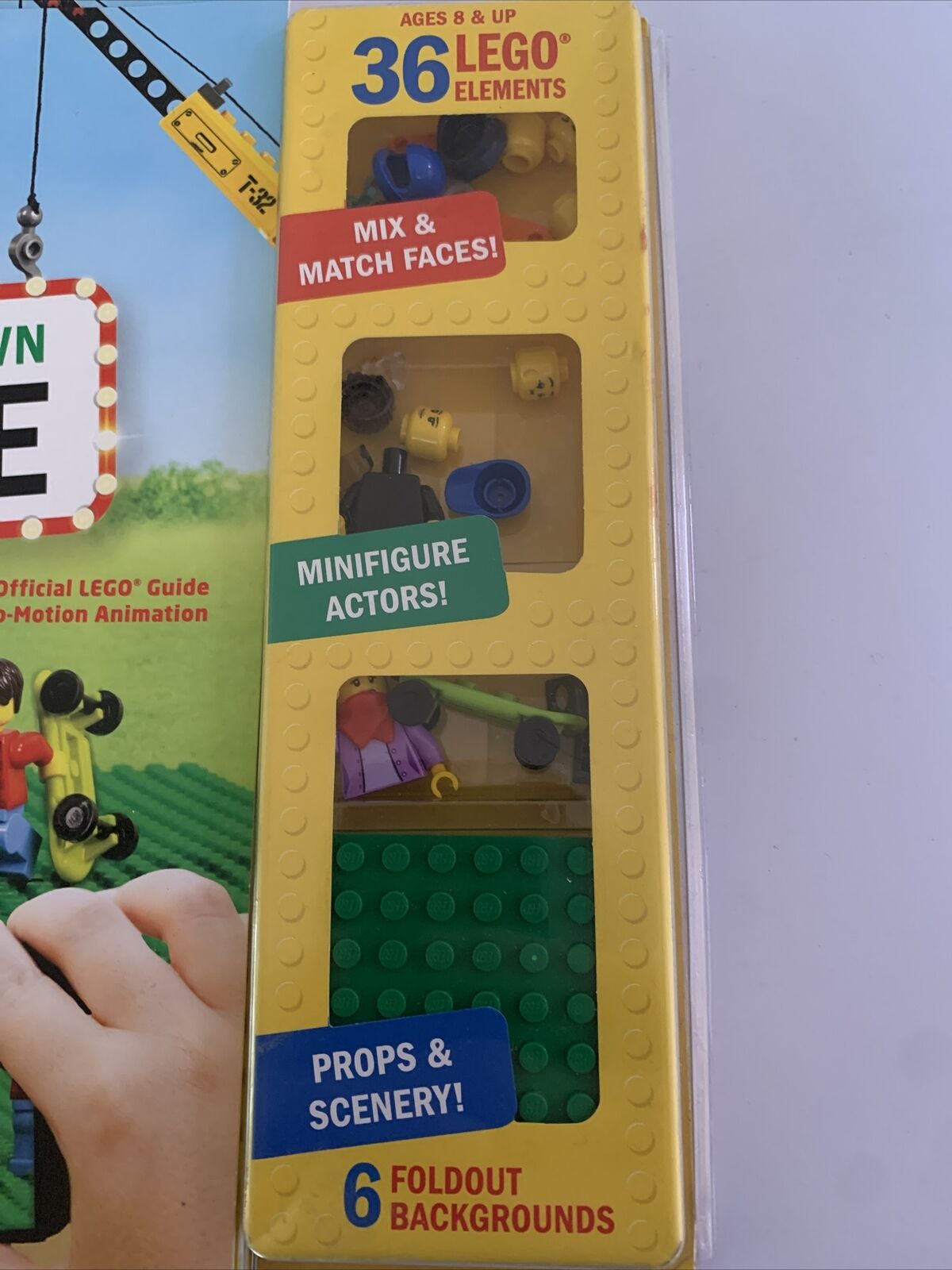 LEGO Make Your Own Movie Book Klutz Stop Animation Motion