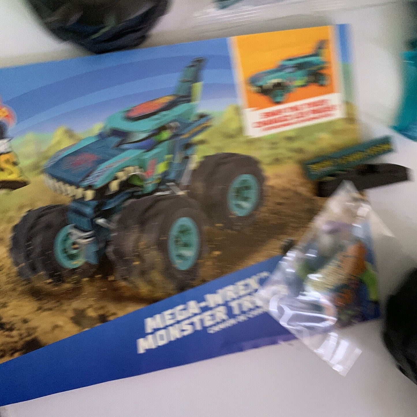 Mega Hot Wheels Monster Trucks Mega Wrex Building Sets