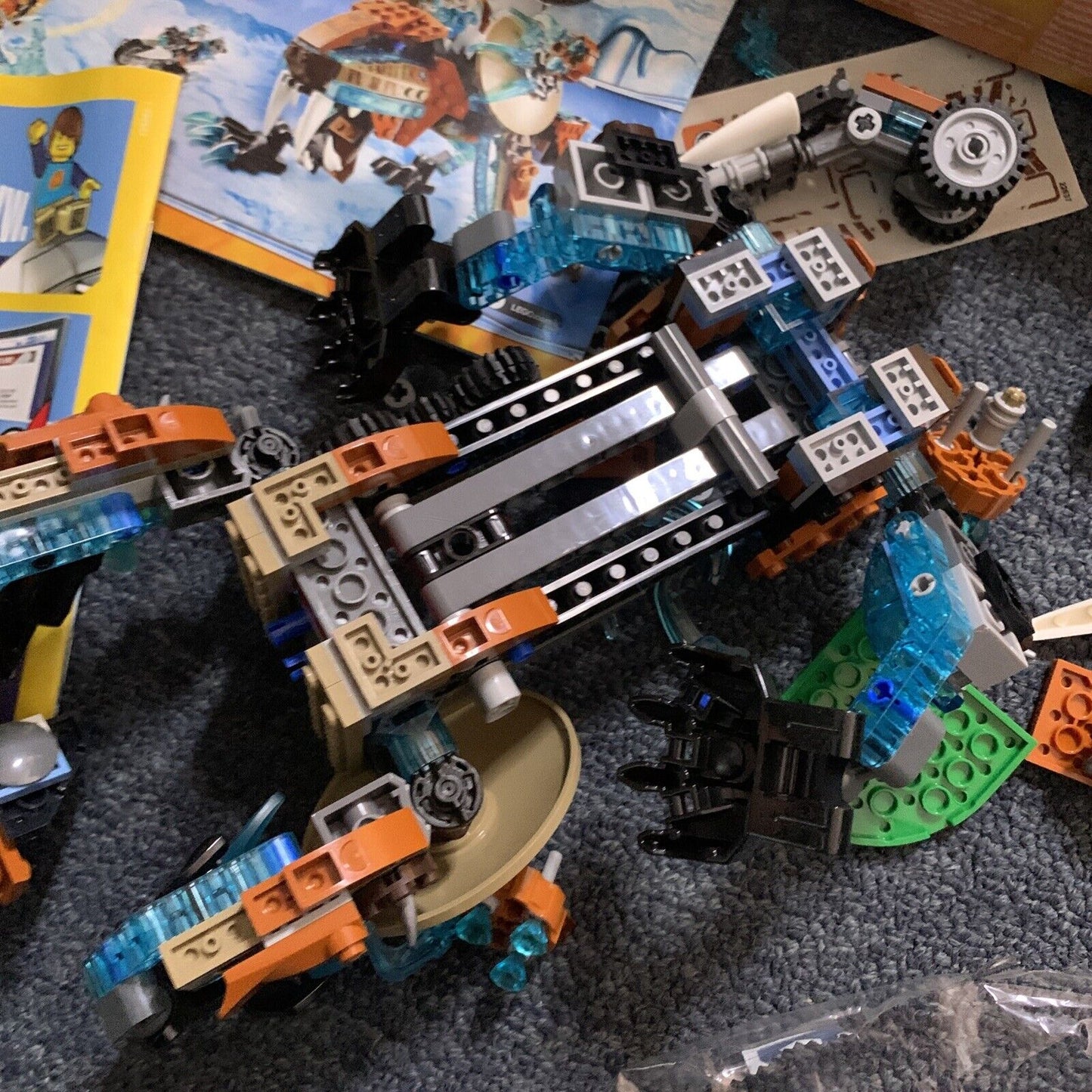 LEGO LEGENDS OF CHIMA: Sir Fangar's Sabre-Tooth Walker (70143) Uncounted