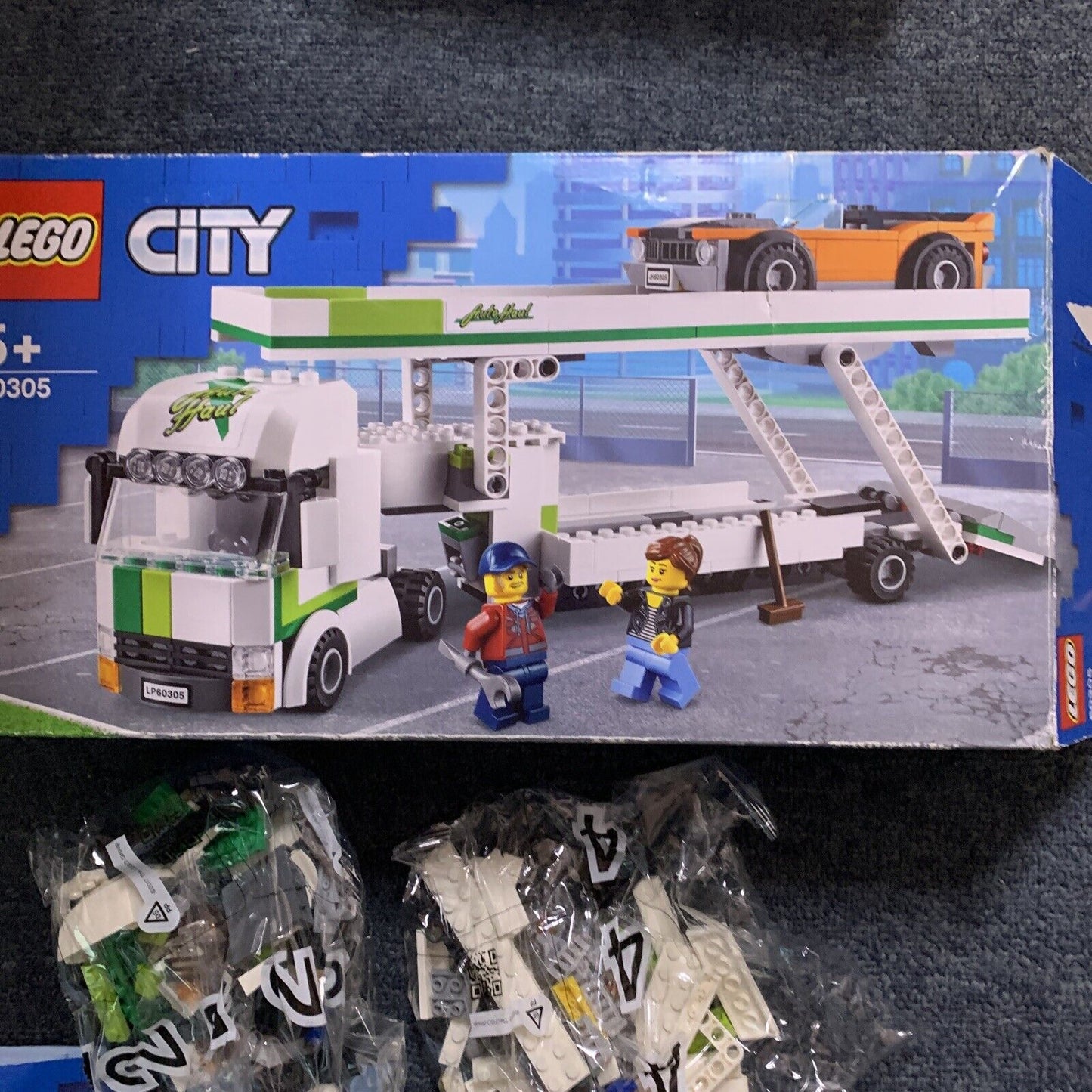 LEGO CITY: Car Transporter (60305) Incomplete