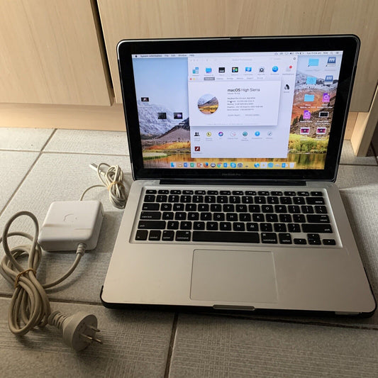 Apple MacBook Pro 13" A1278 Laptop i5-3210M 2.5GHz 8GB RAM 500GB HDD DVD Writer