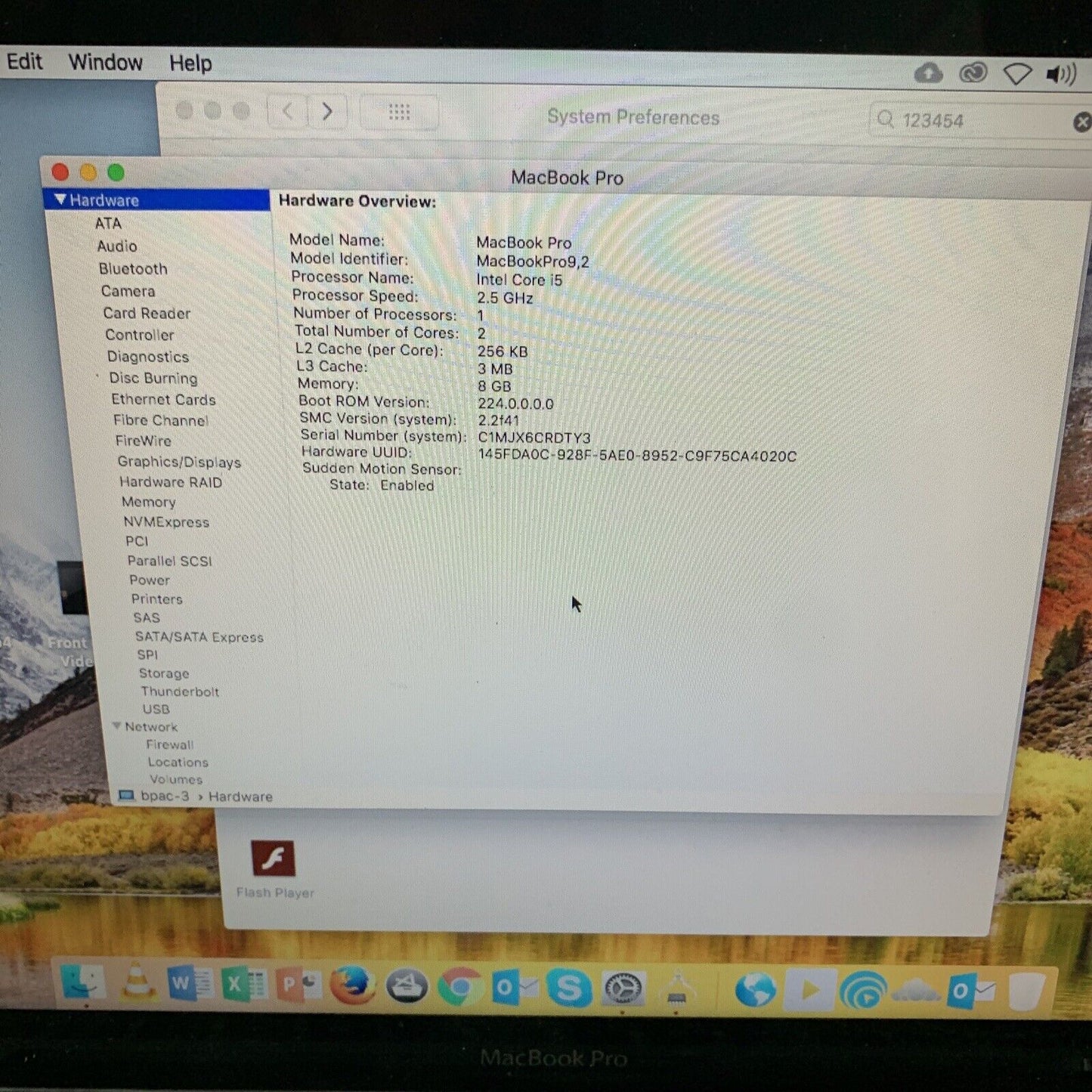 Apple MacBook Pro 13" A1278 Laptop i5-3210M 2.5GHz 8GB RAM 500GB HDD DVD Writer