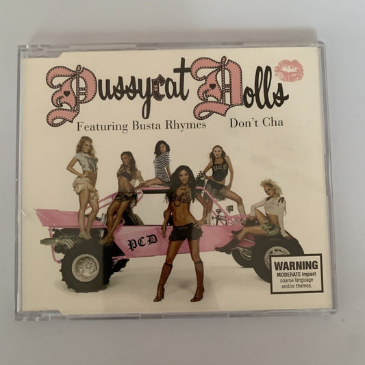 Pussycat Dolls Featuring Busta Rhymes – Don't Cha (CD, 2005) Enhanced CD