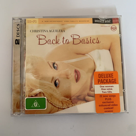 Christina Aguilera – Back To Basics (CD, 2-Disc Set, 2006) Enhanced CD