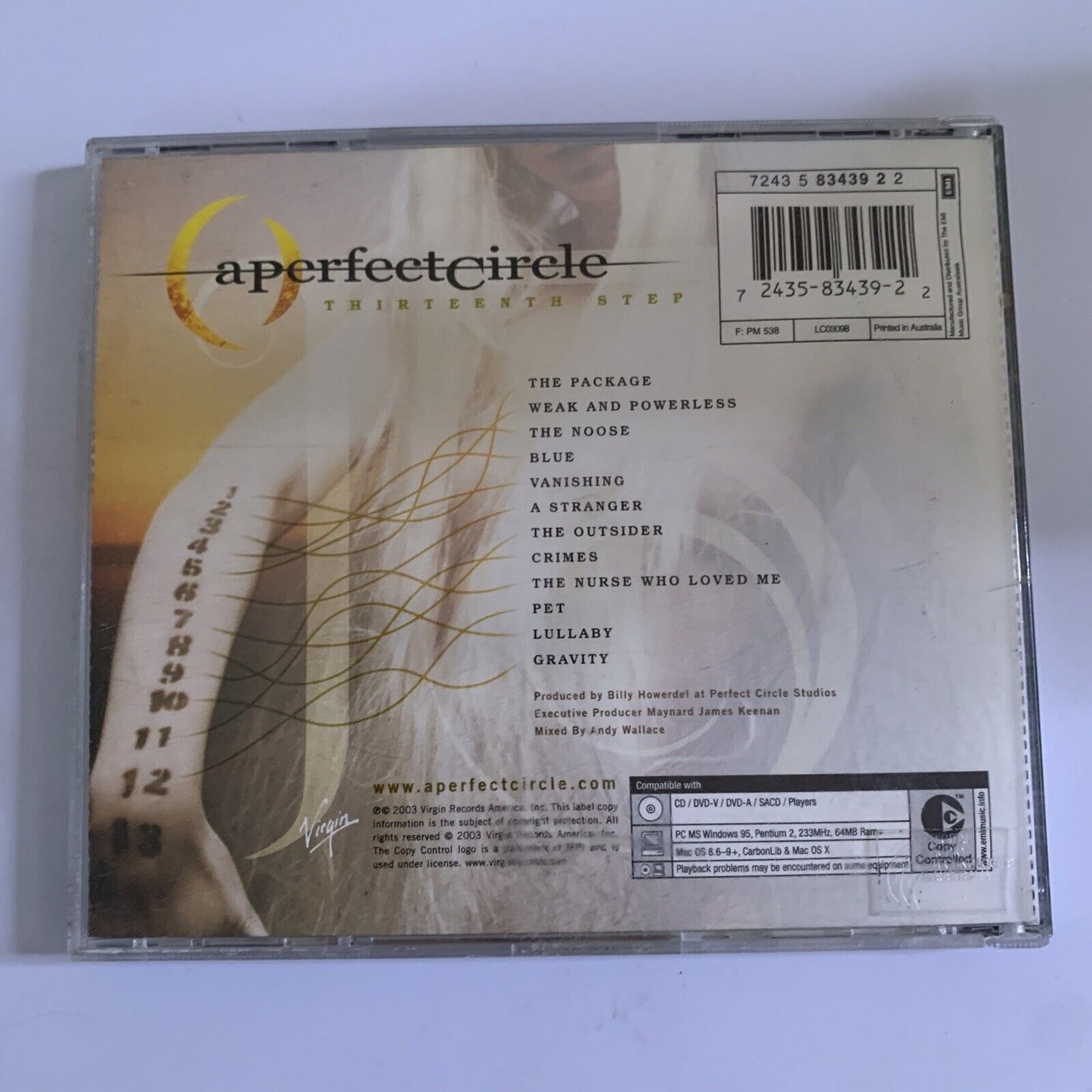 A Perfect Circle – Thirteenth Step (CD, 2003) Album