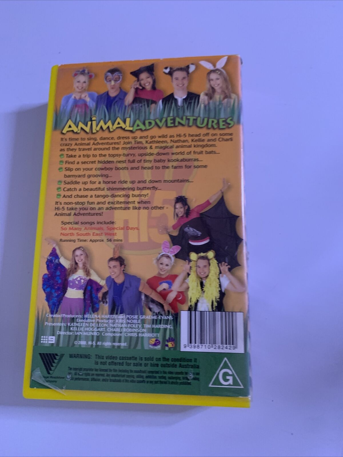 Hi-5 Animal Adventures VHS PAL 2000