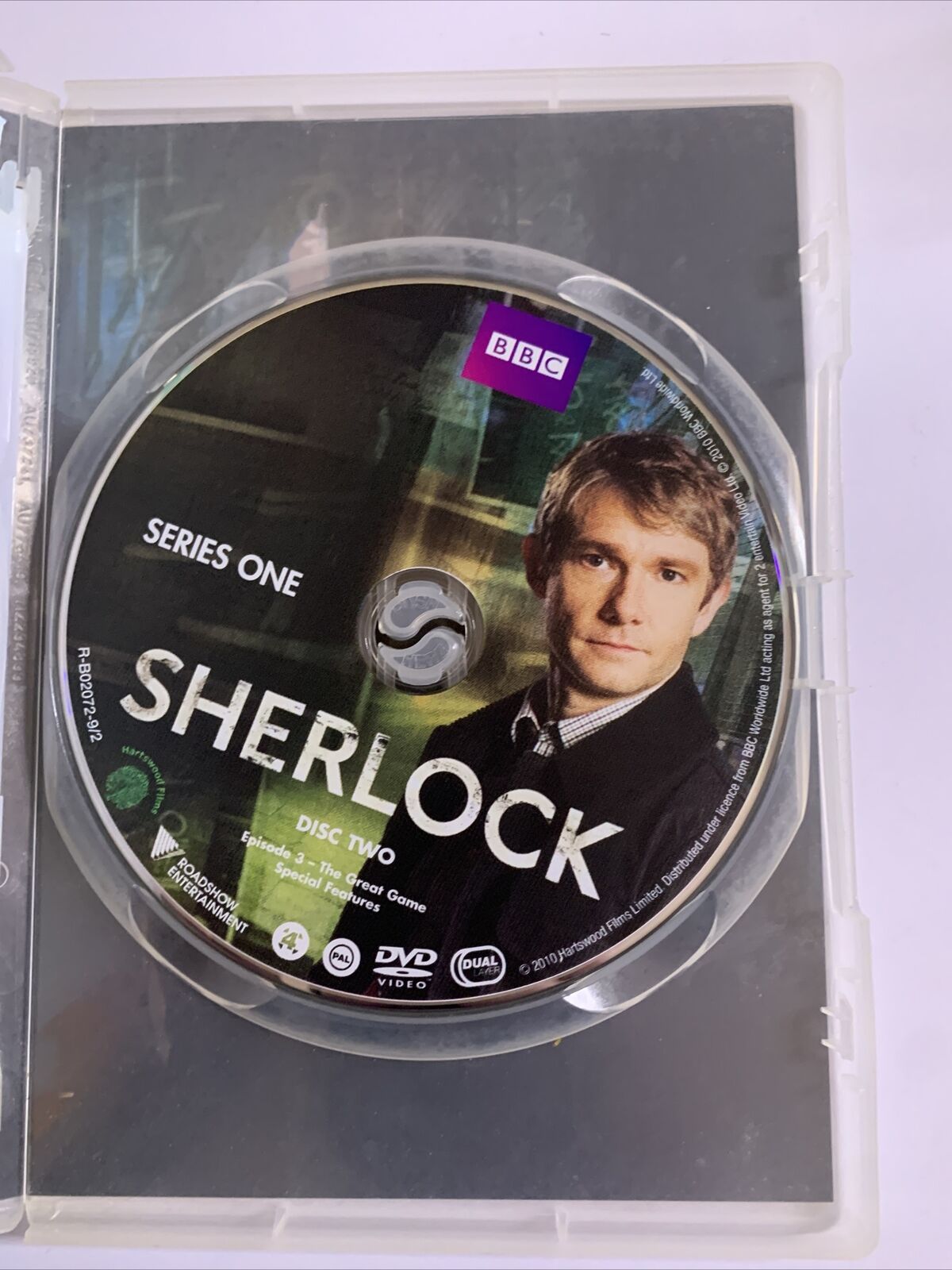 Sherlock - Series 1 (DVD, 2010) Martin Freeman, Benedict Cumberbatch Region 4