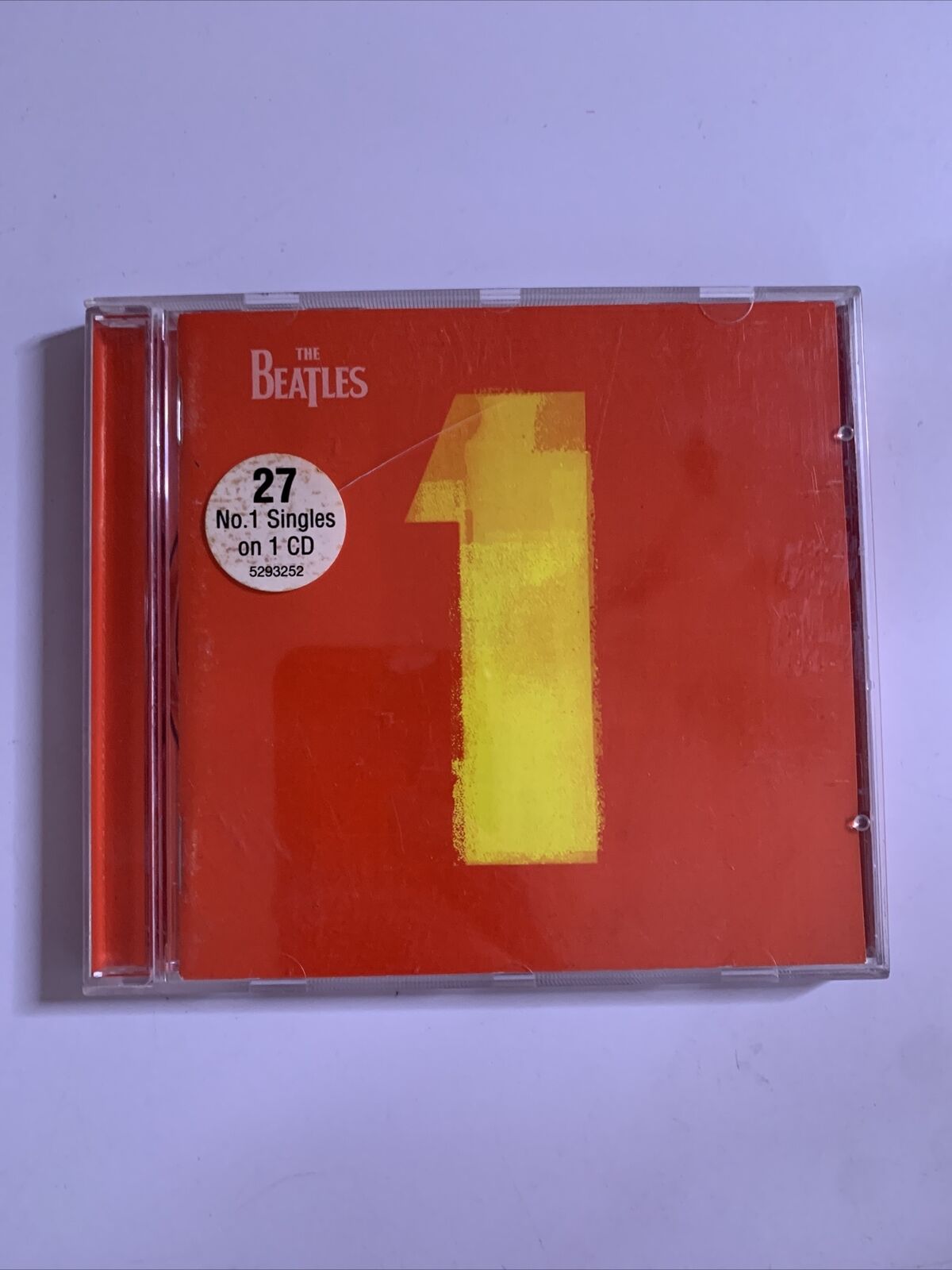 The Beatles – 1 (CD, 2000) Apple Records Beatles Hits Compilations