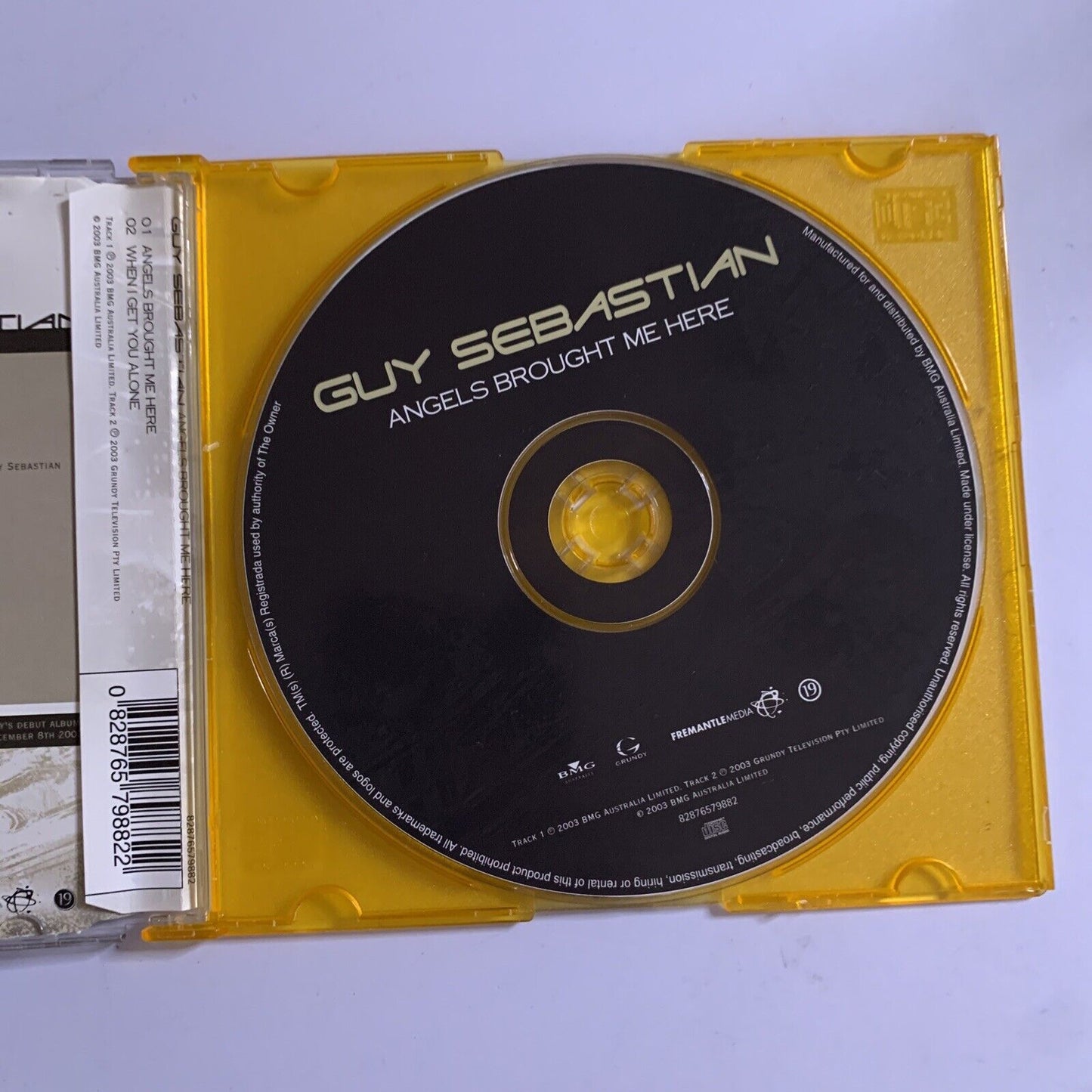 Guy Sebastian – Angels Brought Me Here (CD, 2003) Single