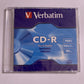 Verbatim CD-R Recordable 700mb 80 Min NEW SEALED