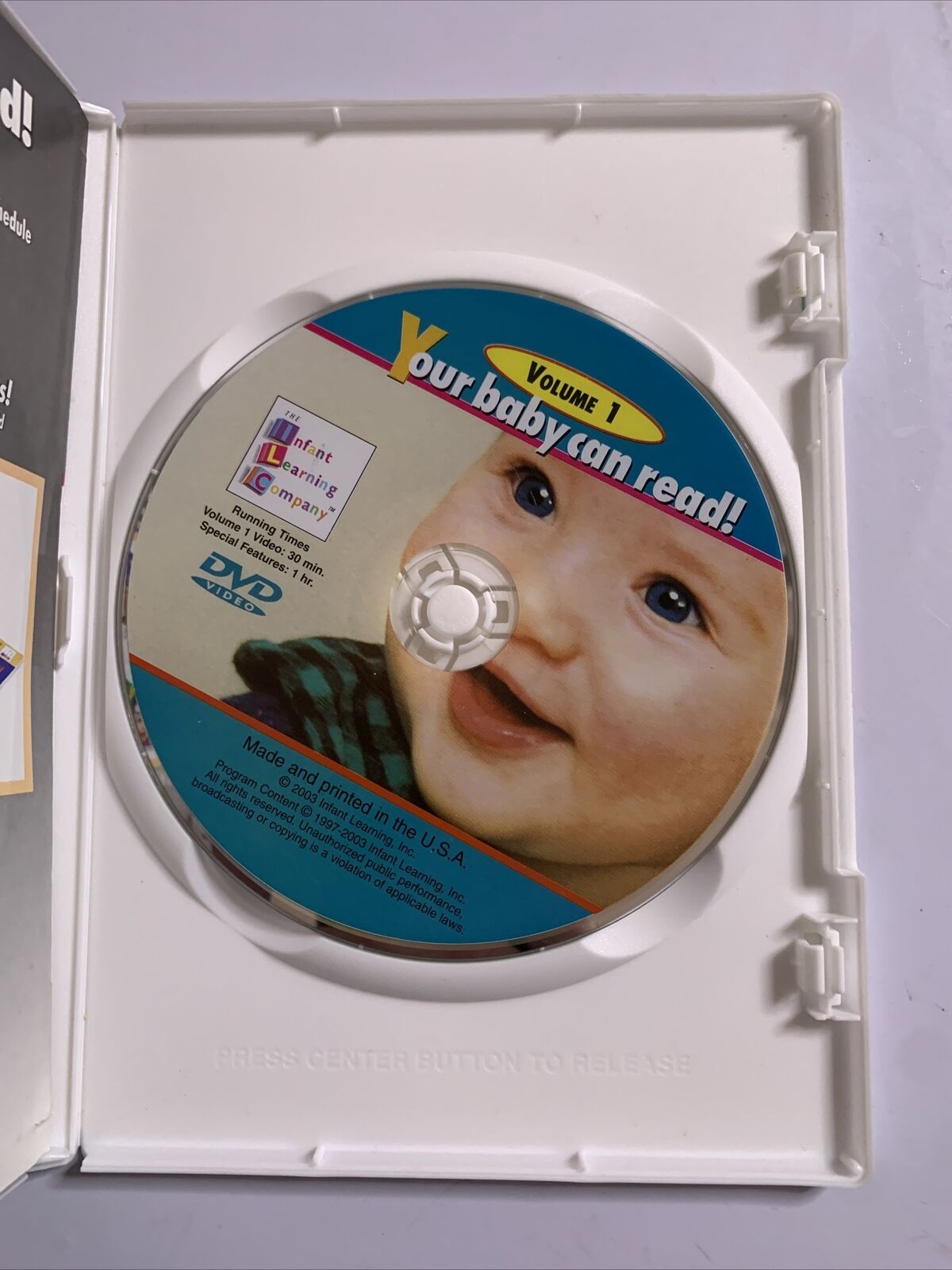 Your Baby Can Read DVD Early Language Development Series Vol 1 & 2 All Regions