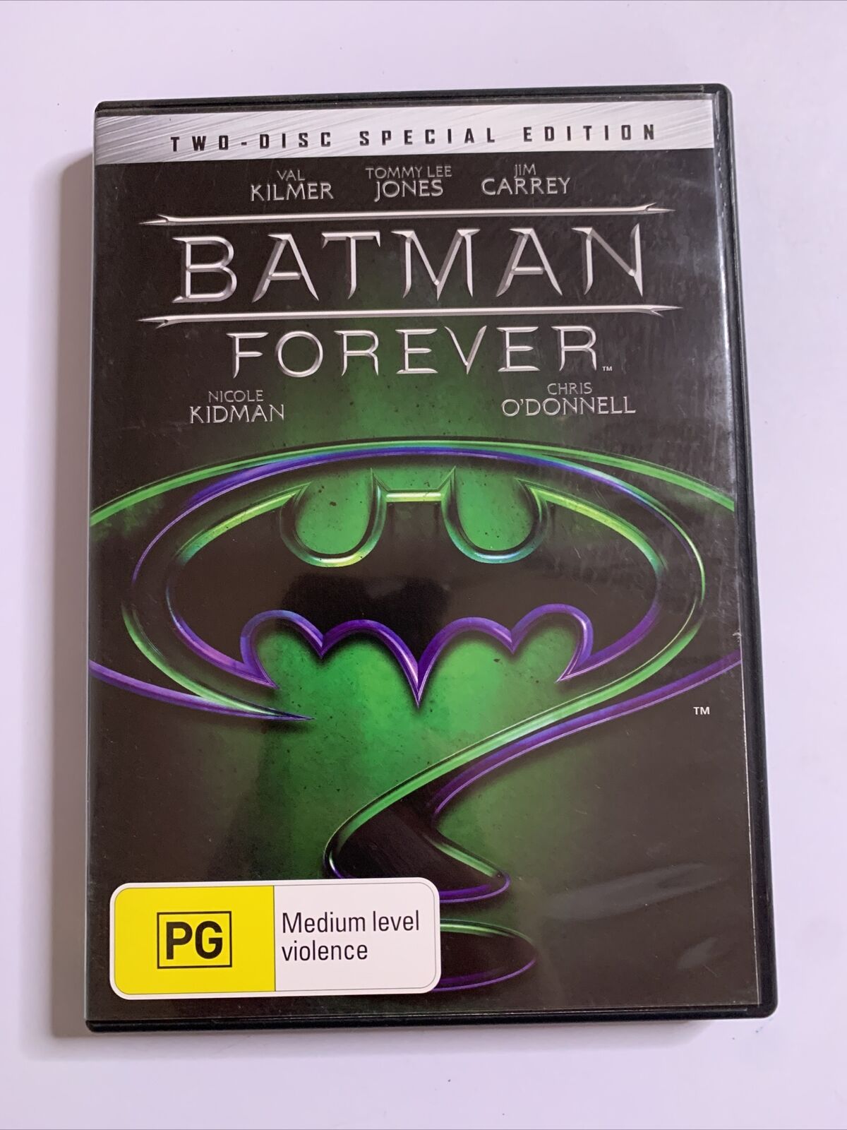 Batman Forever - Special Edition (DVD, 1995) Val Kilmer, Jim Carrey  Region 4