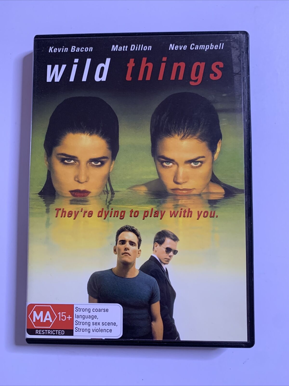 Wild Things  (DVD, 1997) Denise Richards, Matt Dillon, Neve Campbell Region 4