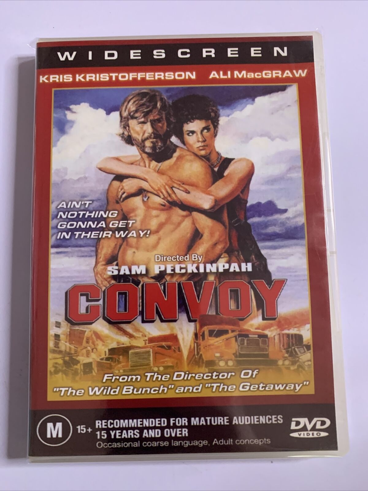 Convoy (DVD, 1978) Kris Kristofferson, Ali MacGraw NEW All Regions