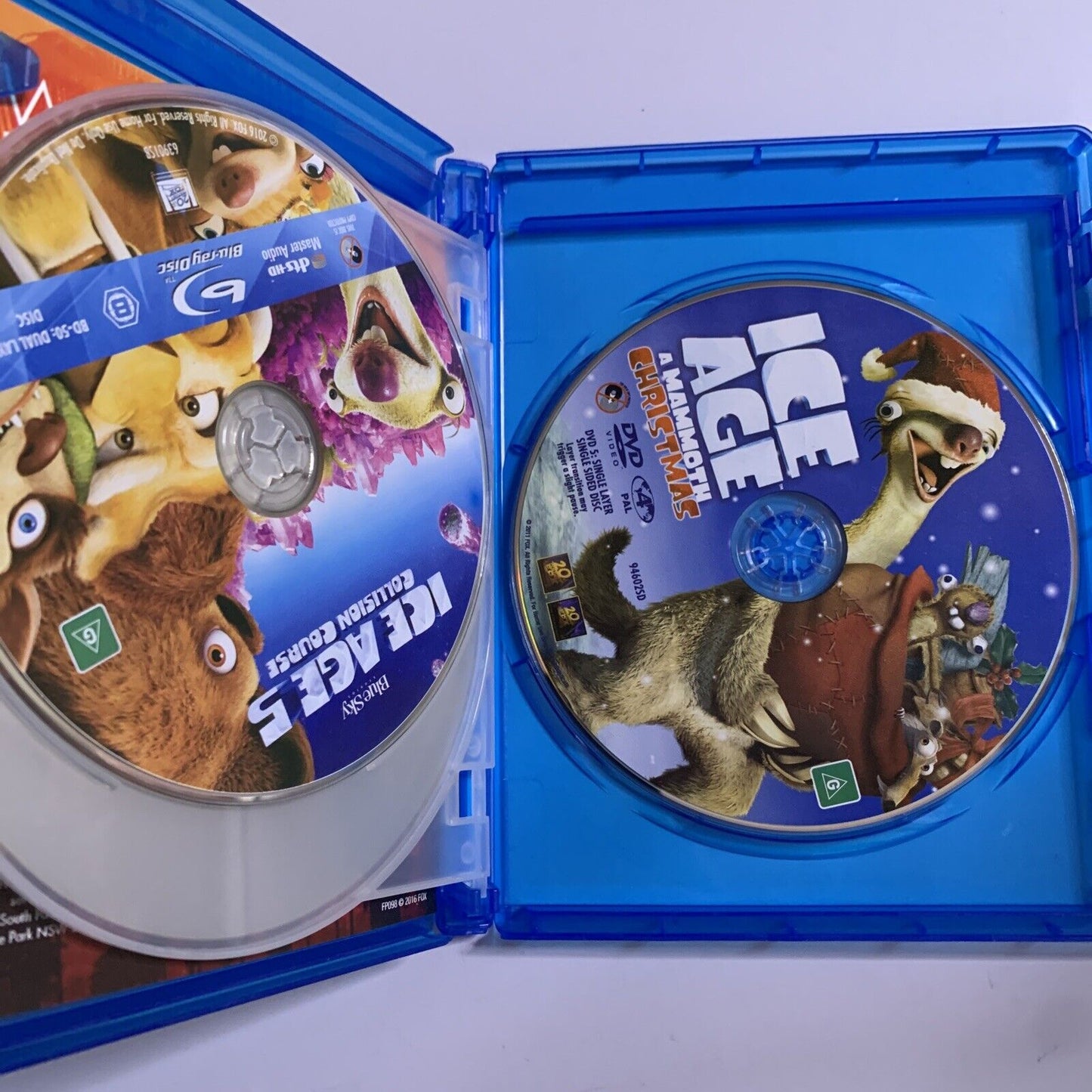 Ice Age - Collision Course (Blu-ray 3D, Bluray, DVD, 2016)