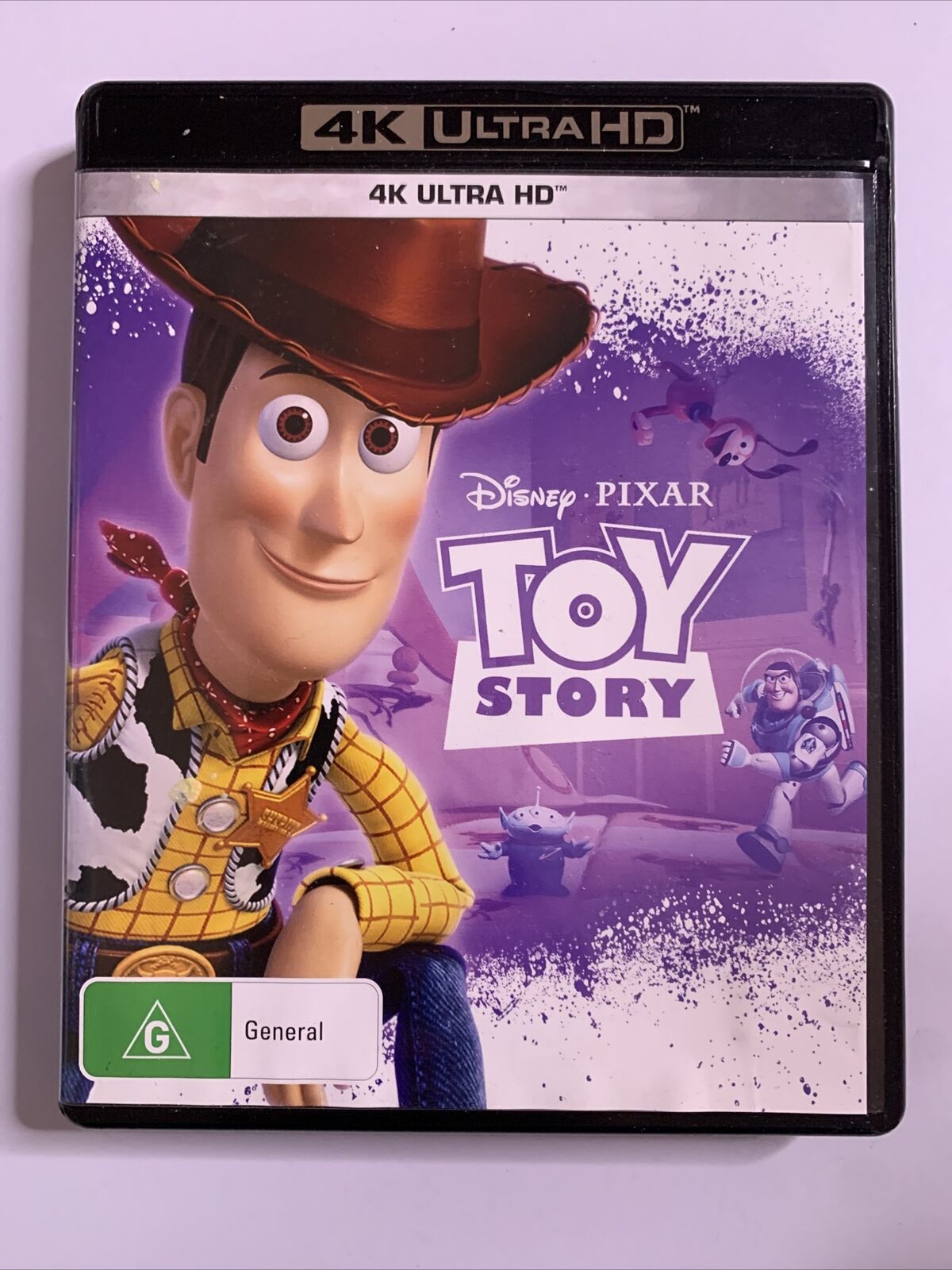 Toy Story 4K UHD (Blu-ray, 1995) Disney Animated Film