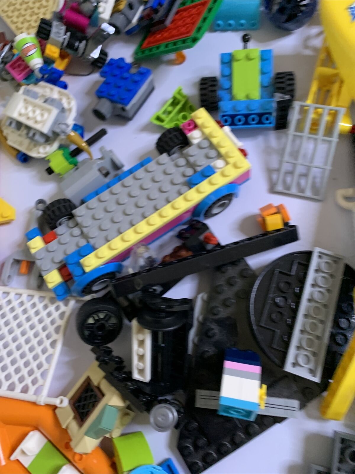 Lego Bulk Lot Airplane Dragons Technic Boats Cars 1.61kg Genuine Assorted